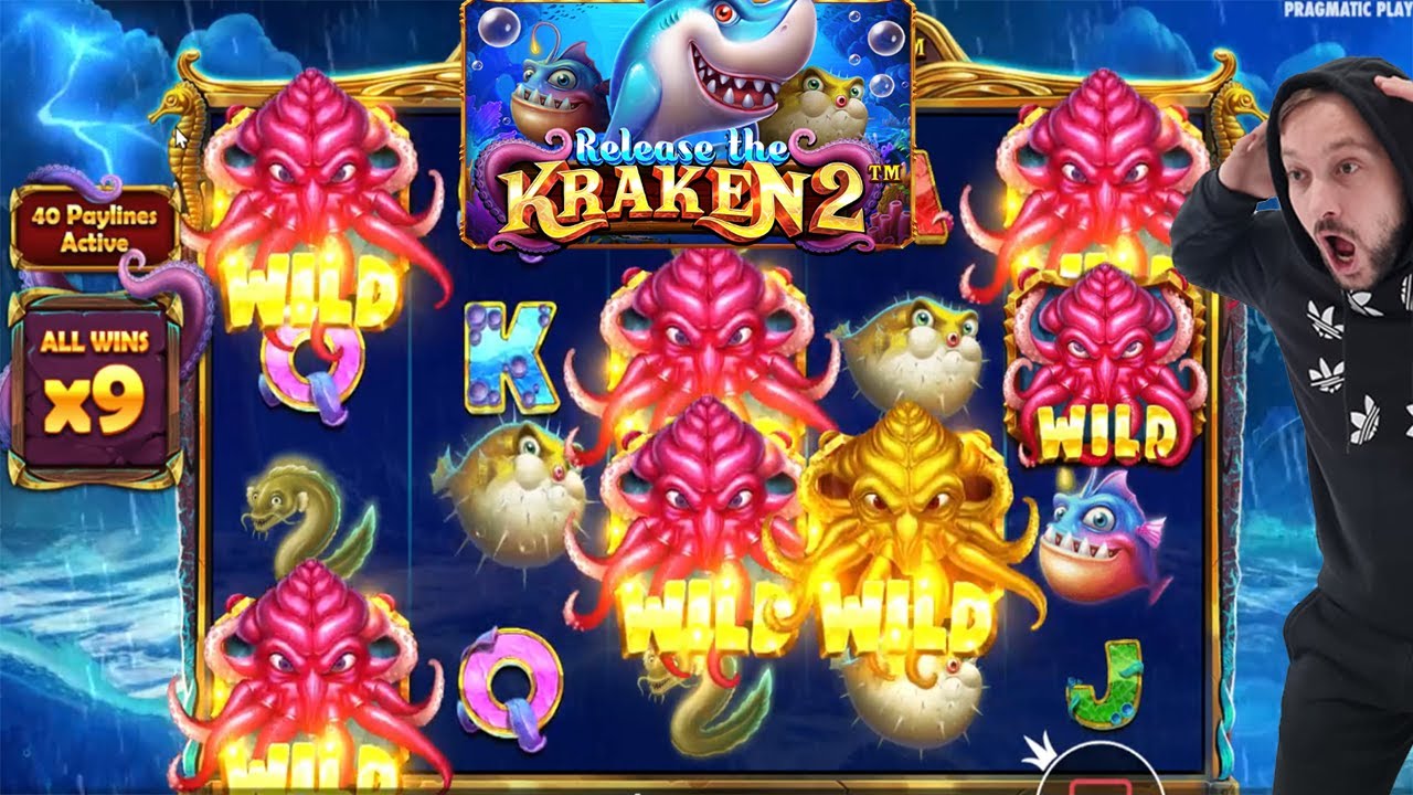 RELEASE THE KRAKEN® 2 - BRAND NEW SLOT - VIP BONUS KING KRAKEN BONUS ...