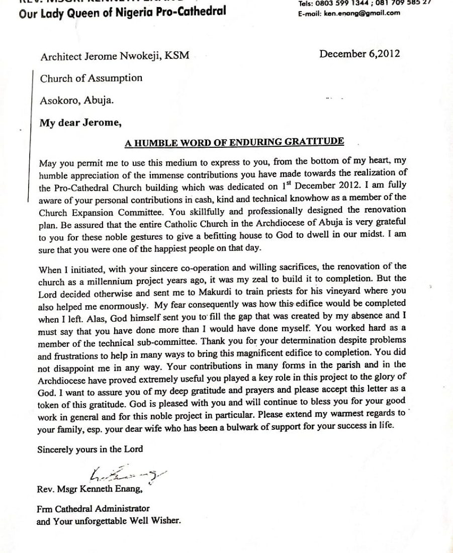 Letter of Attestation14